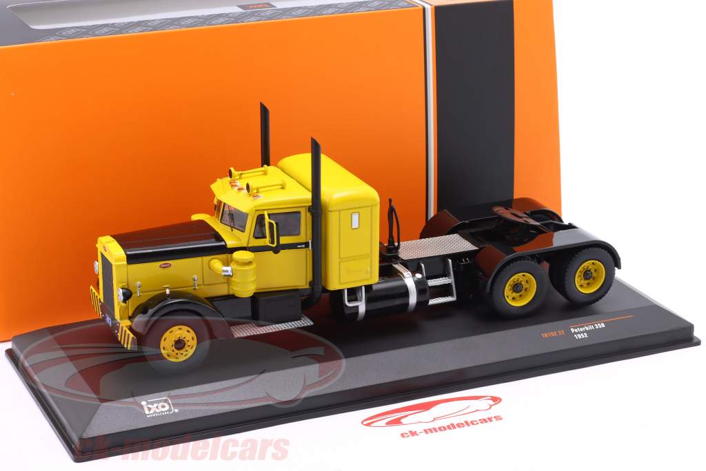 Peterbilt 350 SZM Année de construction 1962 jaune / noir 1:43 Ixo