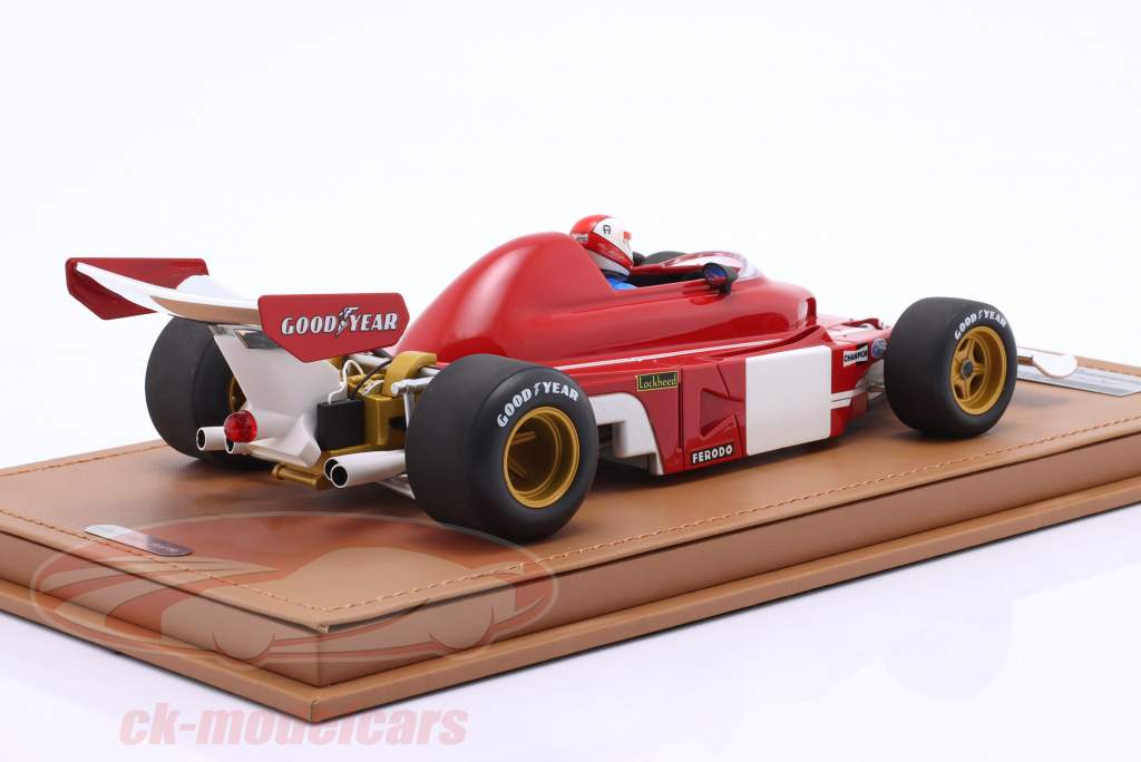 180台限定 1/18 Tecnomodel フェラーリ 312B3 1974 Tecnomodel 1:18 Niki Lauda Ferrari 312B3 #12 Winner Spain GP