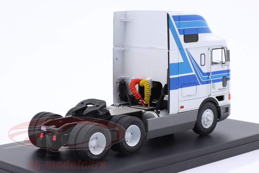 International Eagle Cabover SZM year 1995 white / blue 1:43 Ixo