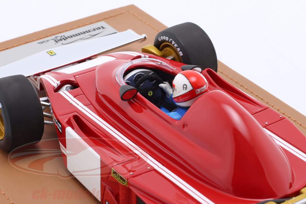 180台限定 1/18 Tecnomodel フェラーリ 312B3 1974 Tecnomodel 1:18 Niki Lauda Ferrari 312B3 #12 Winner Spain GP