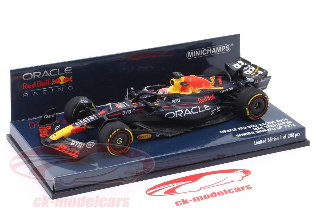 Max Verstappen Red Bull RB19 #1 Sieger Monaco Formel 1 1:43 Minichamps