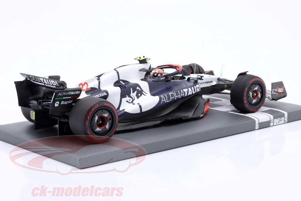Yuki Tsunoda AlphaTauri AT04 #22 British GP Formel 1 2023 1:18 Minichamps