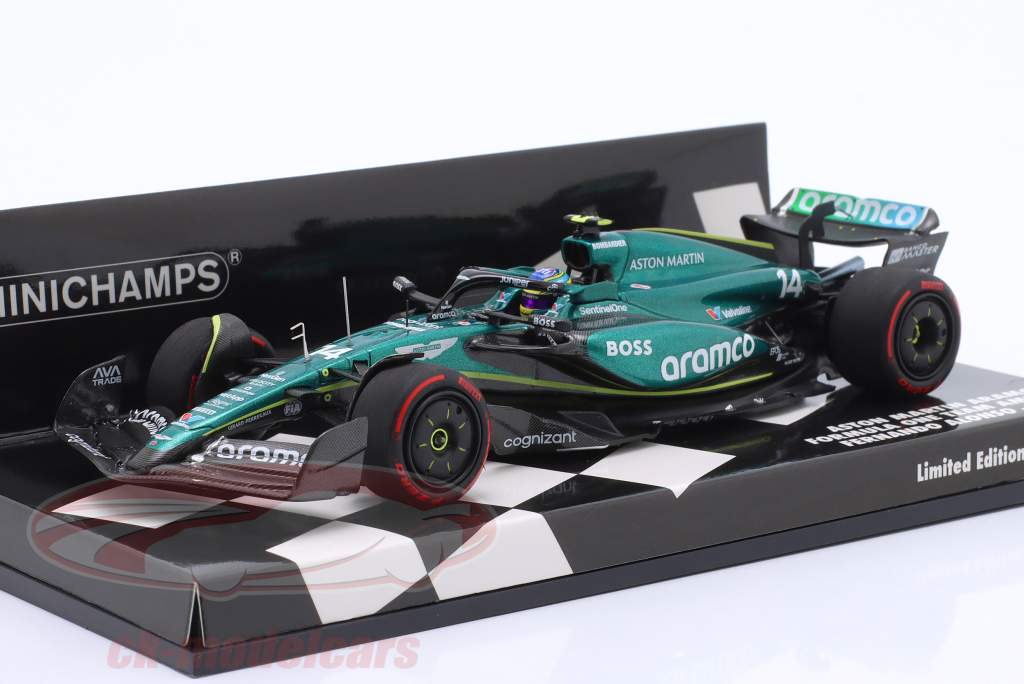 Fernando Alonso Aston Martin AMR24 #14 fórmula 1 2024 1:43 Minichamps