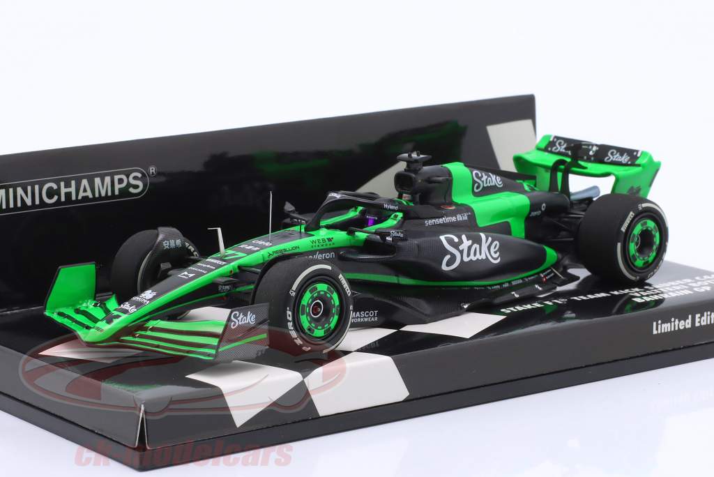 Minichamps 1:43 Valtteri Bottas KICK Sauber C44 #77 Bahrain