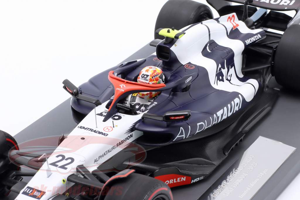 Yuki Tsunoda AlphaTauri AT04 #22 British GP Formel 1 2023 1:18 Minichamps