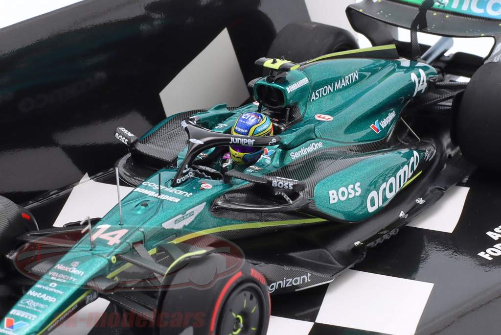 Fernando Alonso Aston Martin AMR24 #14 fórmula 1 2024 1:43 Minichamps