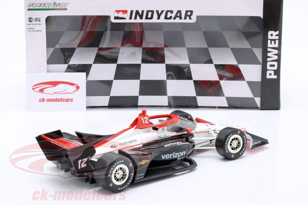Will Power Chevrolet #12 IndyCar Series 2024 1:18 Greenlight