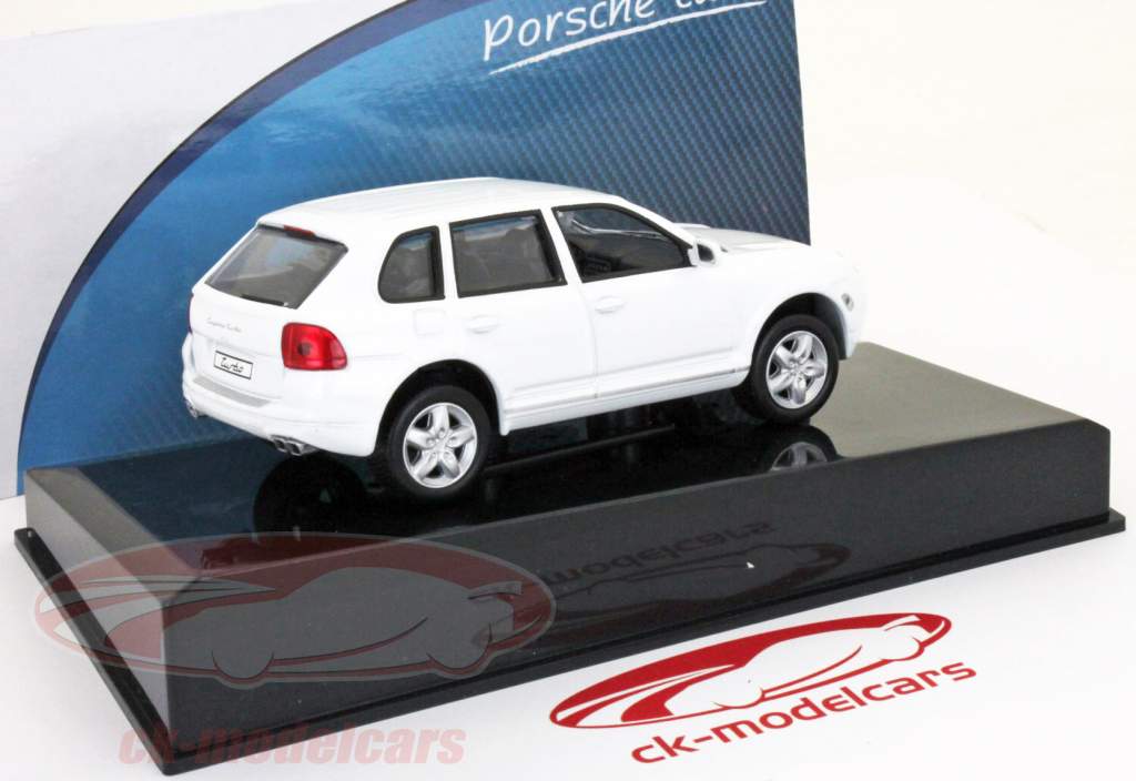 Porsche Cayenne Turbo 建設年 2002 白 1:43 711Collection