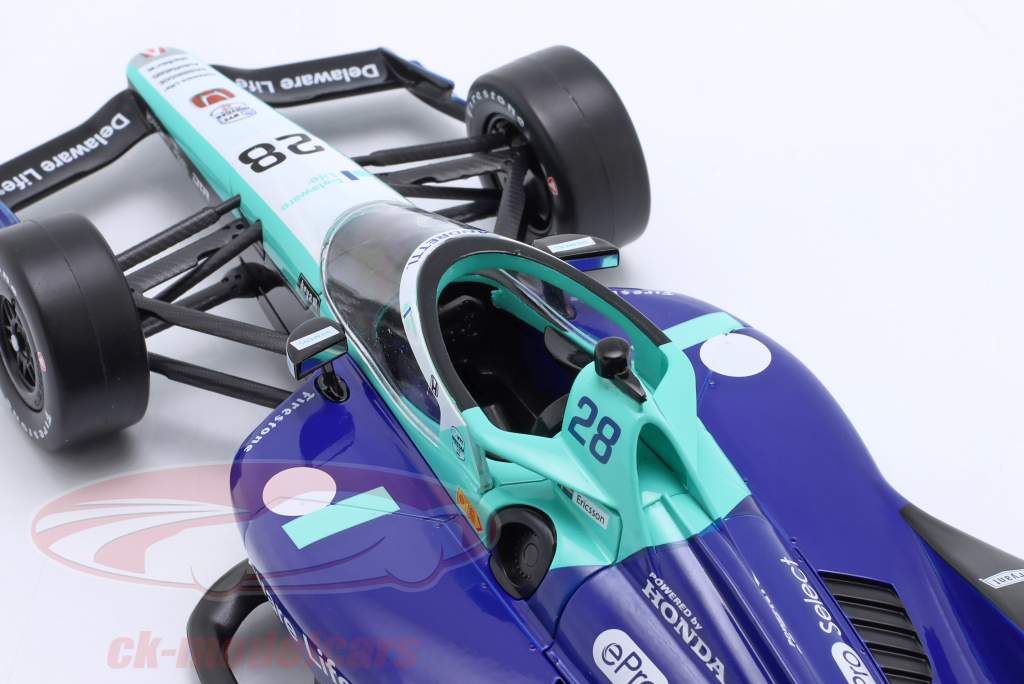 Marcus Ericsson Honda #28 IndyCar Series 2024 1:18 Greenlight