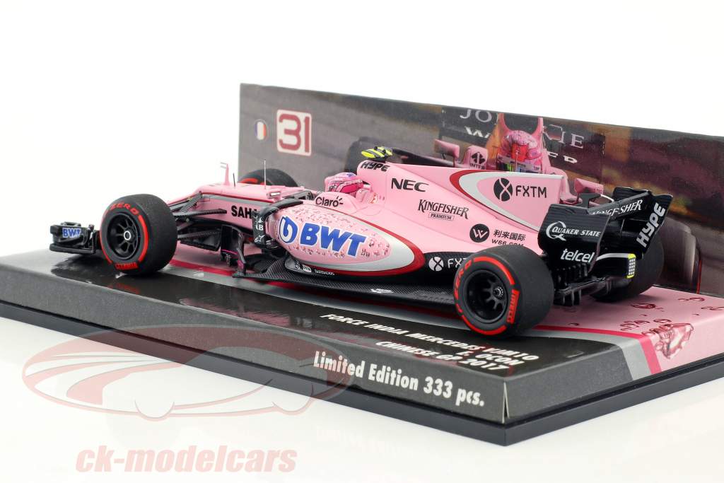 Minichamps 1:43 Esteban Ocon Force India VJM10 #31 GP China