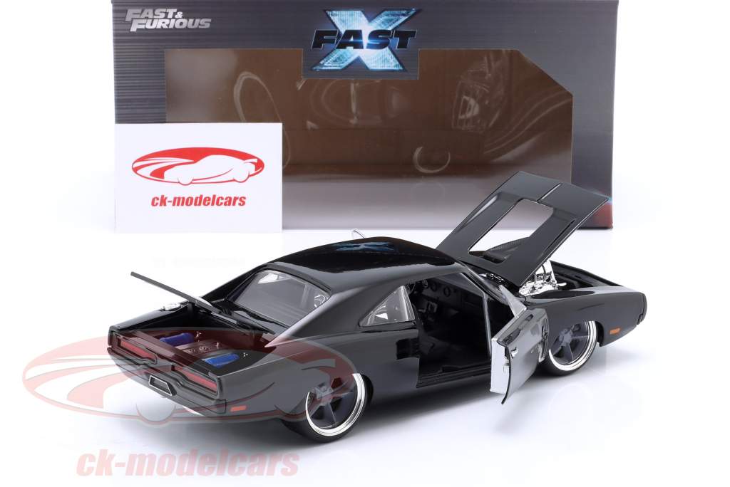 Dodge Charger 1970 电影 Fast X (Fast & Furious 10) 黑色的 1:24 Jada Toys