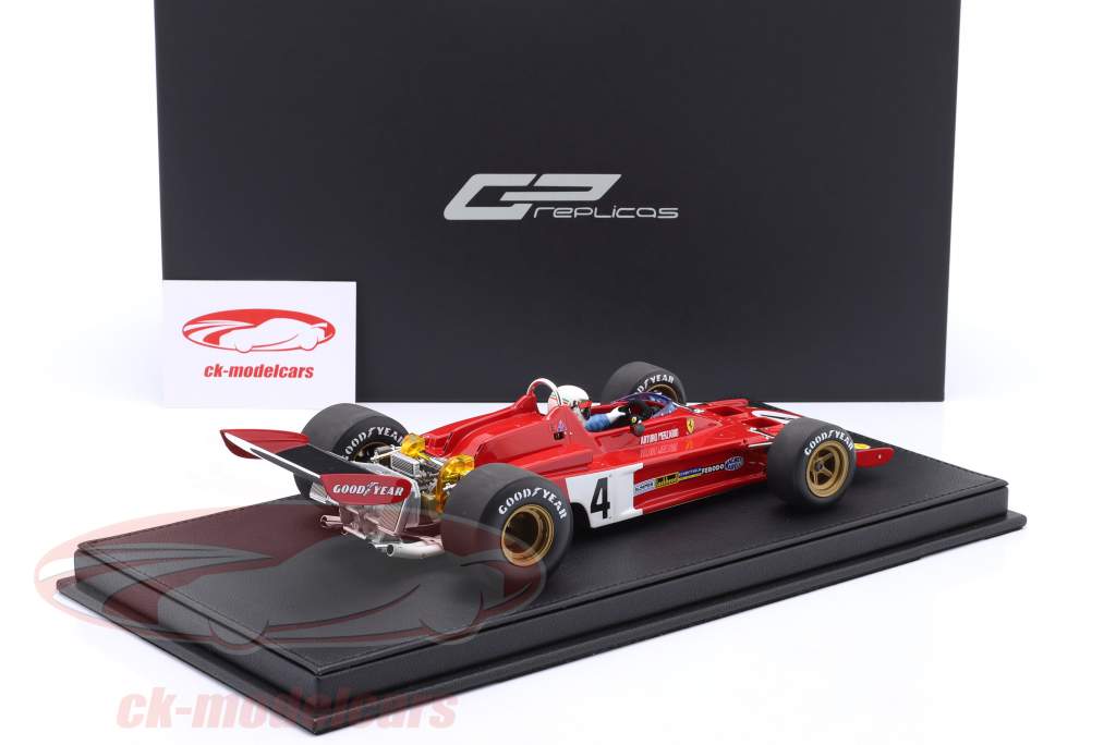 GP Replicas 1:18 Arturo Merzario Ferrari 312B3 #4 Monaco GP