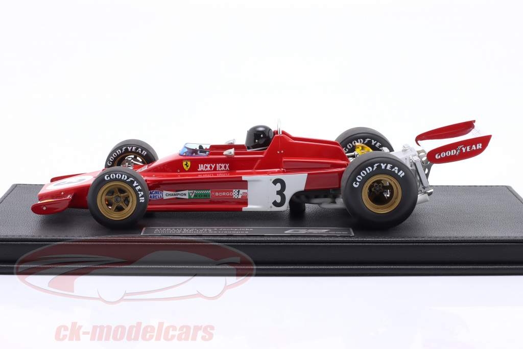 GP Replicas 1:18 Jacky Ickx Ferrari 312B3 #3 Monaco GP