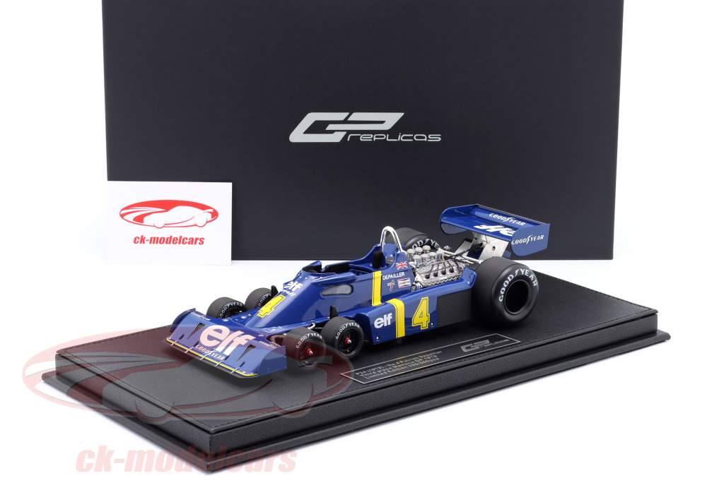 Patrick Depailler Tyrrell P34 #4 3rd Monaco GP Formel 1 1976 1:18 GP Replicas
