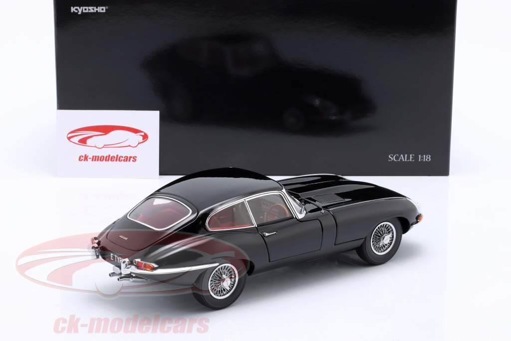 Jaguar E Type RHD 黒 1:18 Kyosho