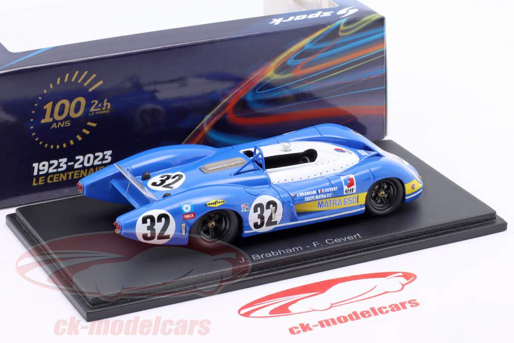 ミニカー　1/43 Matra MS650 #30 24H Le Mans 1970 J-P. Jabouille - P. Depailler [S3555] Matra MS650 No.30 24H Le Mans 1970 J-P. Jabouille - P