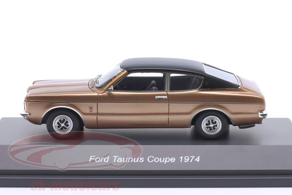 Ford Knudsen Taunus Coupe Baujahr 1974 braun metallic 1:43 Schuco