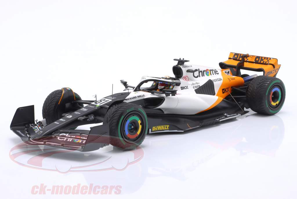 Oscar Piastri McLaren MCL60 #81 10th Monaco GP Formel 1 2023 1:18 Spark