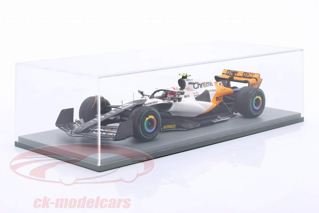 Spark 1:18 Lando Norris McLaren MCL60 #4 9th Monaco GP