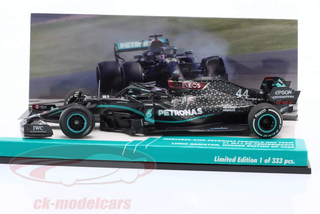 Minichamps 1:43 L. Hamilton Mercedes-AMG F1 W11 #44 勝者