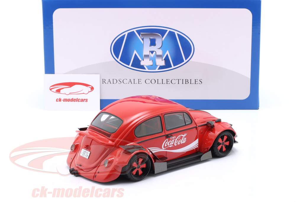 Volkswagen VW 甲虫 Coca-Cola 红色的 1:18 Radscale Models