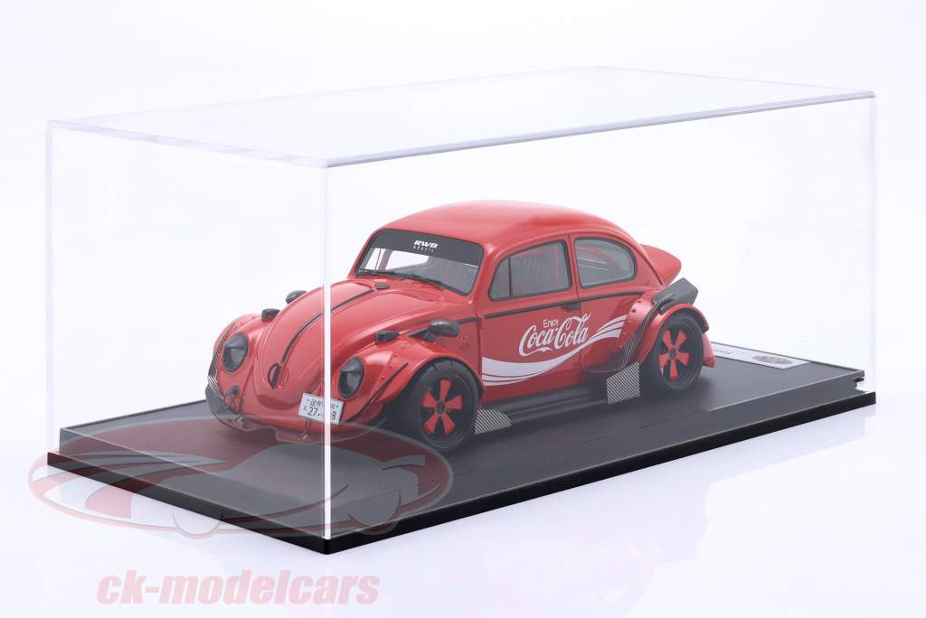 Volkswagen VW bille Coca-Cola rød 1:18 Radscale Models
