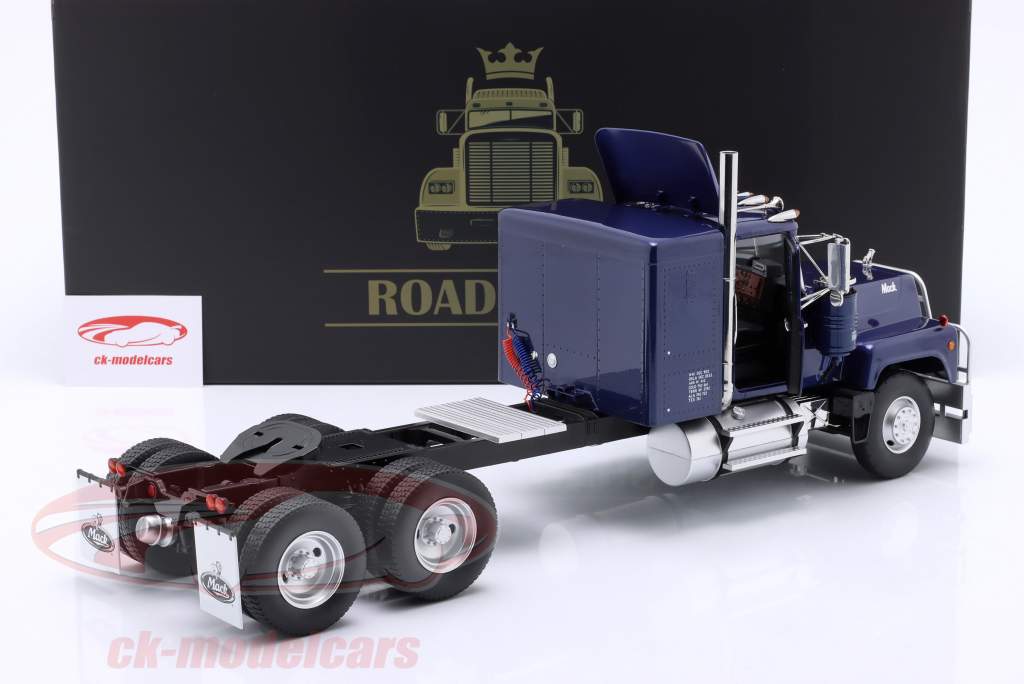 Mack RL 700L 卡车 建造年份 1974 蓝色的 金属的 1:18 Road Kings