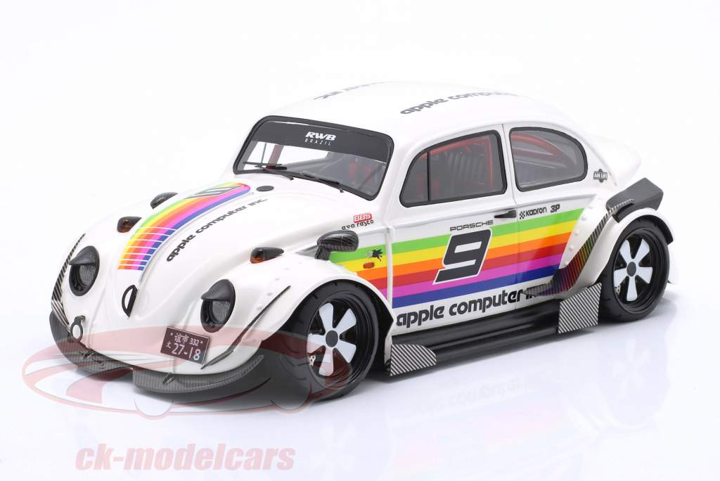 Volkswagen VW kever Apple wit 1:18 Radscale Models