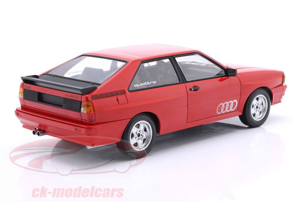 Audi Quattro Baujahr 1980 rot 1:18 Minichamps 