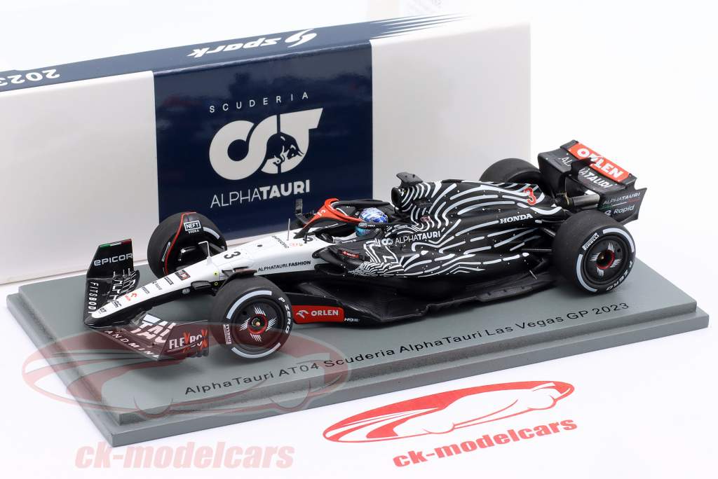 Spark 1:43 Daniel Ricciardo AlphaTauri AT04 #3 Las Vegas GP