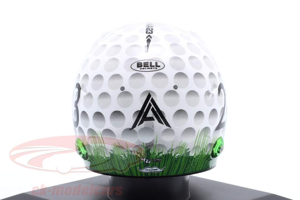 Alexander Albon Williams Racing #2 Майами GP формула 1 2023 шлем 1:5 Spark