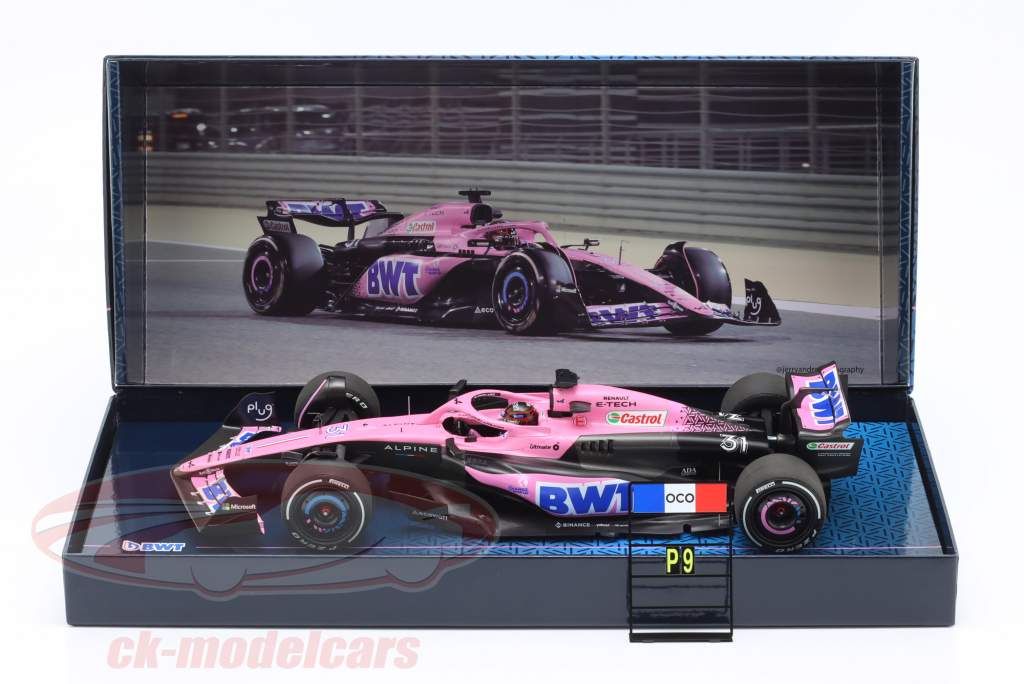 Esteban Ocon Alpine A523 #31 Бахрейн GP формула 1 2023 1:18 Minichamps