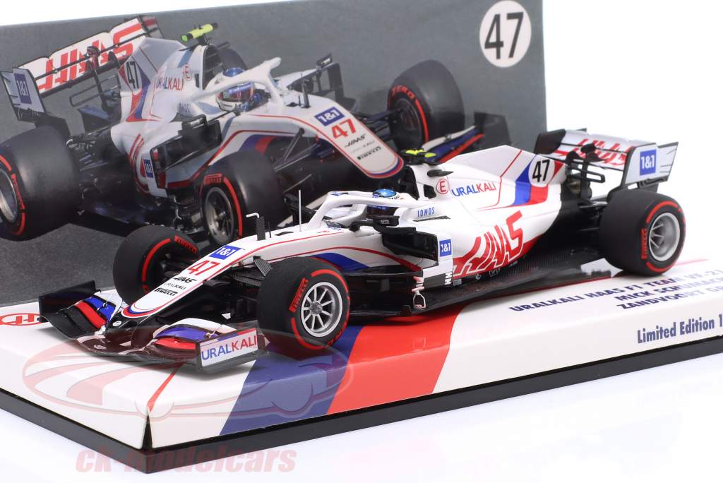 Mick Schumacher Haas VF-21 #47 Niederlande GP Formel 1 2021 1:43 Minichamps