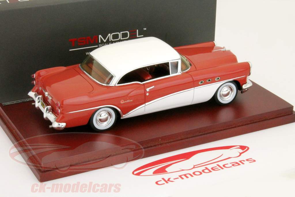 Buick Century Coupe 1954 red / white 1:43 TrueScale