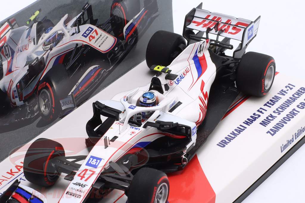 Mick Schumacher Haas VF-21 #47 Niederlande GP Formel 1 2021 1:43 Minichamps