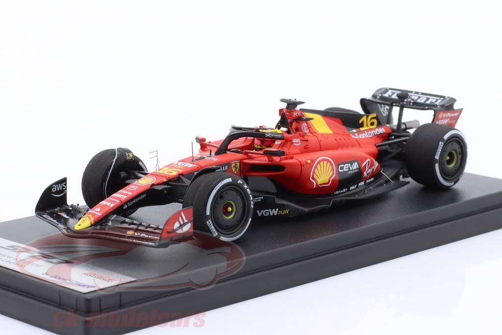 Charles Leclerc Ferrari SF23 #16 4° Italia GP formula 1 2023 1:43 LookSmart