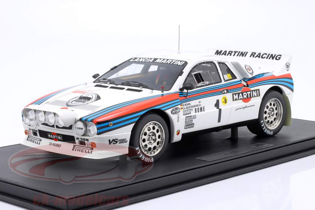 Lancia Rally 037 #1 ganhador Rallye Monte Carlo 1983 Röhrl, Geistdörfer 1:12 TopMarques