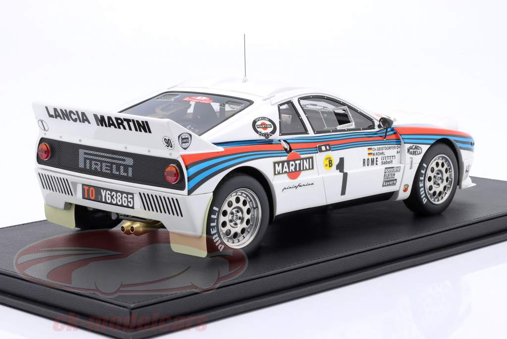 Lancia Rally 037 #1 ganhador Rallye Monte Carlo 1983 Röhrl, Geistdörfer 1:12 TopMarques