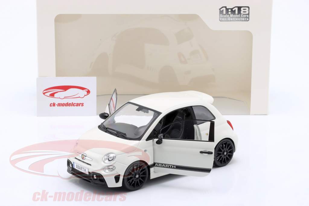 Solido 1:18 Fiat F595 Abarth Año de construcción 2022 blanco