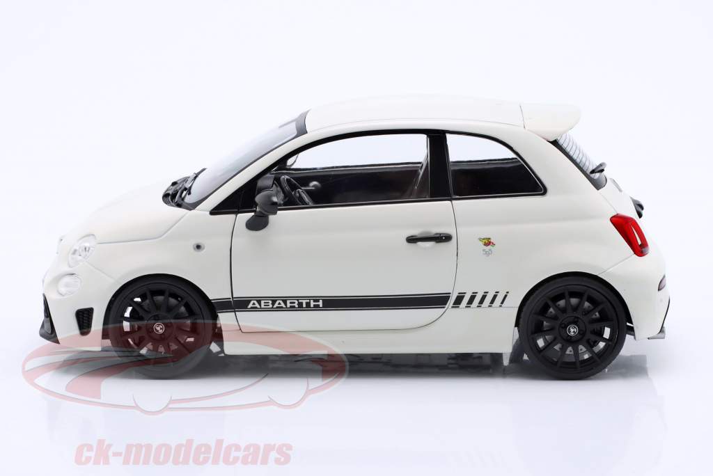 Fiat F595 Abarth Anno di costruzione 2022 bianco 1:18 Solido