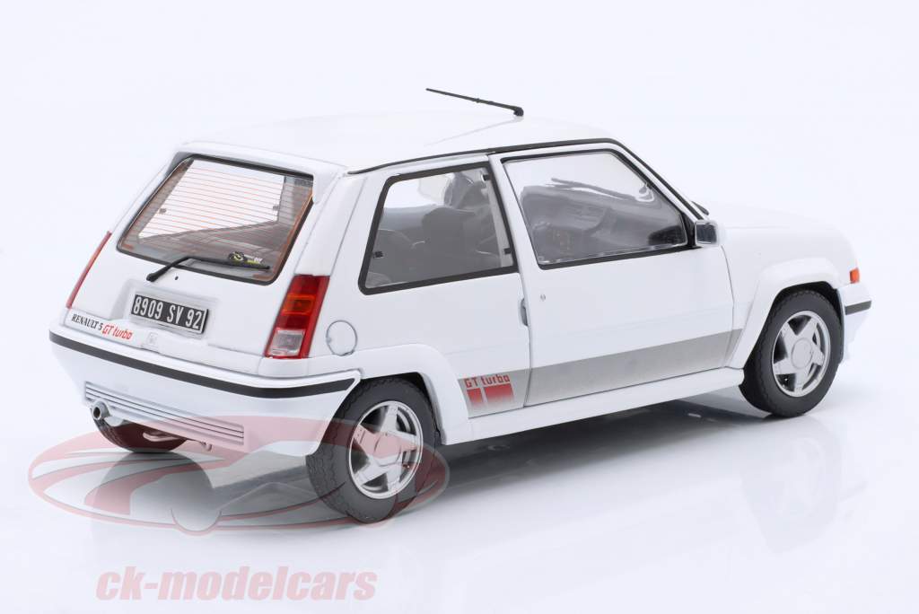 Renault 5 GT Turbo MK2 Bouwjaar 1989 wit 1:18 Solido