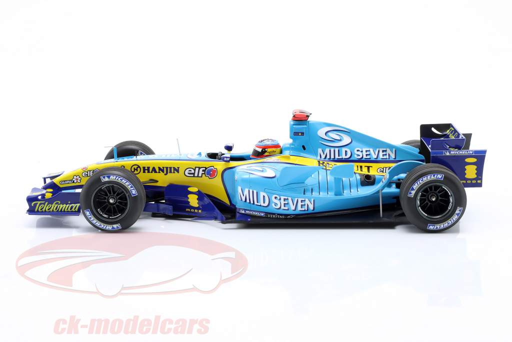 Fernando Alonso Renault R25 #5 Sieger San Marino GP Formel 1 Weltmeister 2005 1:18 Minichamps