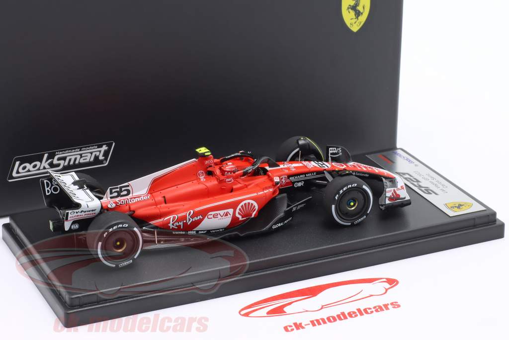 Carlos Sainz jr. Ferrari SF23 #55 Las Vegas GP formel 1 2023 1:43 LookSmart