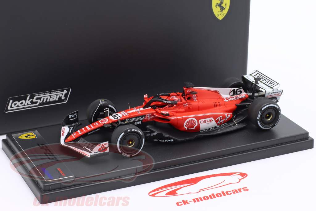 Charles Leclerc Ferrari SF23 #16 2nd Las Vegas GP Formel 1 2023 1:43 LookSmart