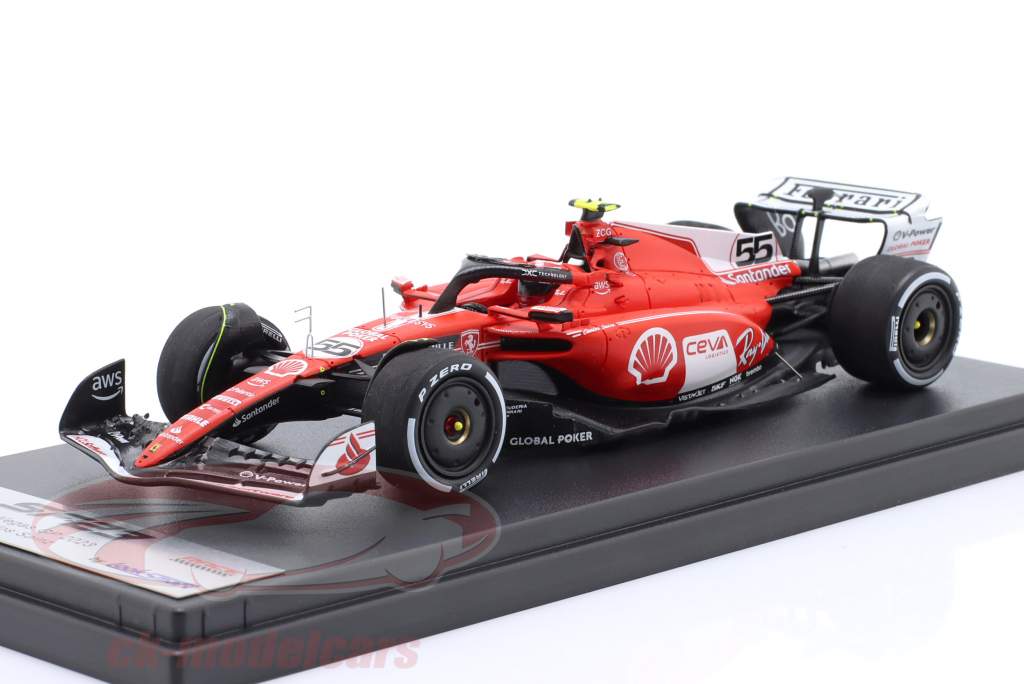 Carlos Sainz jr. Ferrari SF23 #55 Las Vegas GP formel 1 2023 1:43 LookSmart