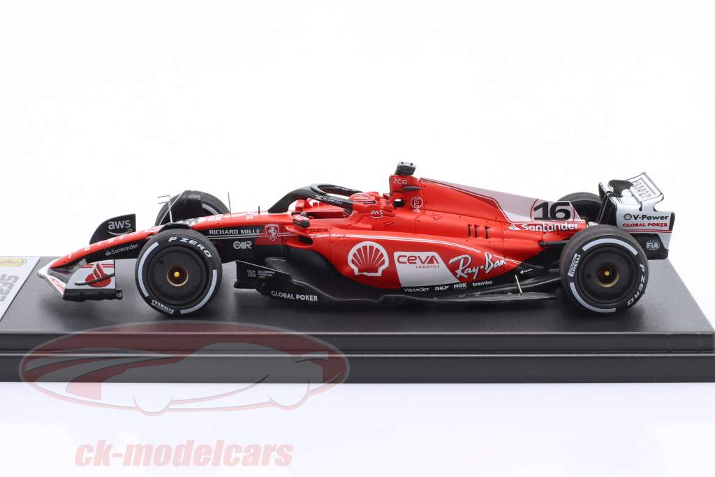 Charles Leclerc Ferrari SF23 #16 2nd Las Vegas GP Formel 1 2023 1:43 LookSmart