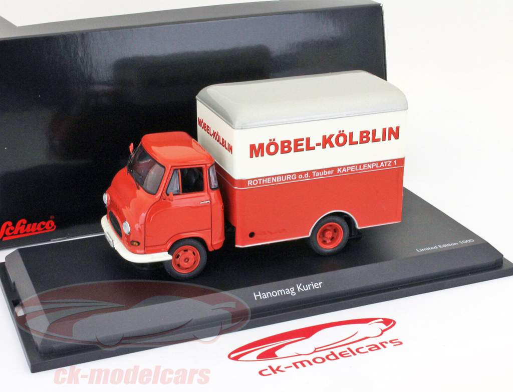 Hanomag Kurier Van Mobili Kölblin 1:43 Schuco