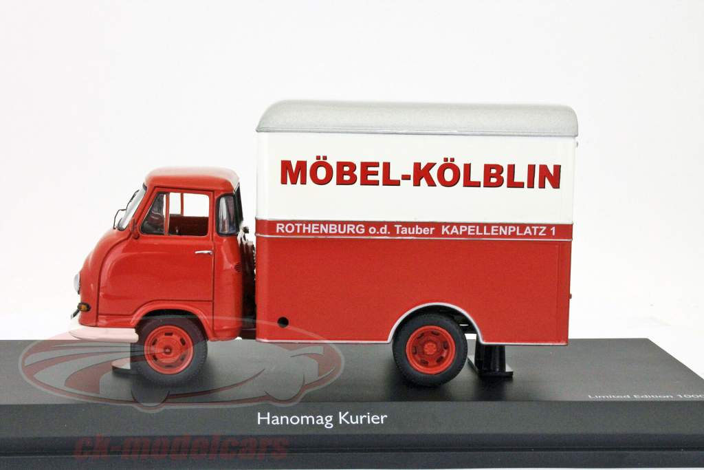 Hanomag Kurier Van Mobili Kölblin 1:43 Schuco