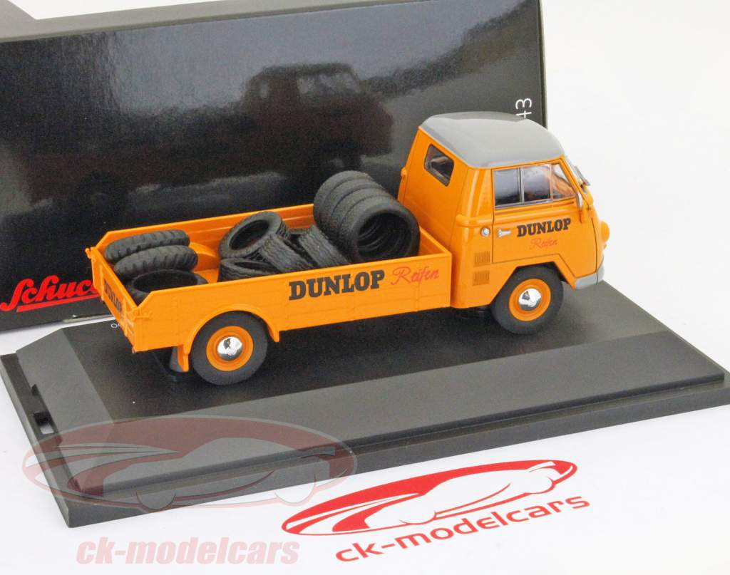 天宝斗牛士平板平板与邓禄普轮胎充旭格1:43