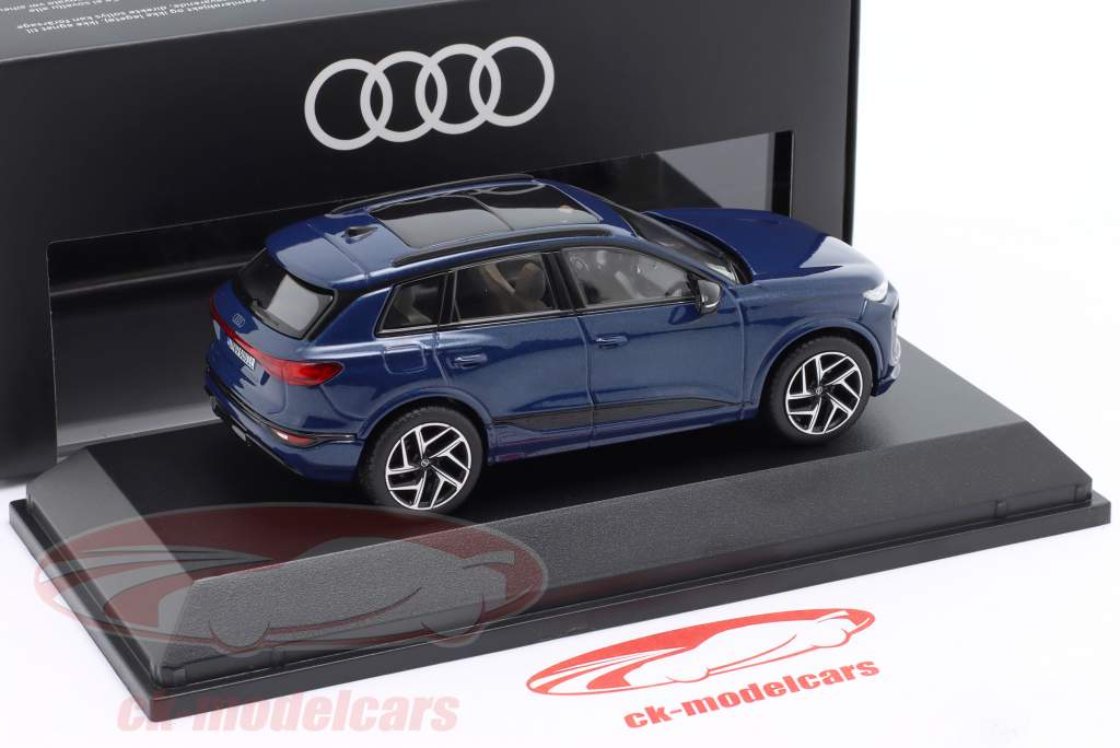 Audi Q6 e-tron 阿斯卡里蓝 1:43 Spark